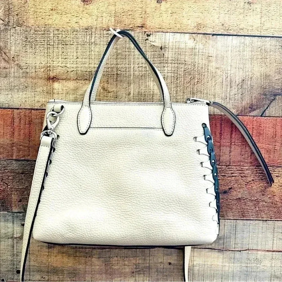 Henri Bendel Rare Pebbled Leather Crossbody/Satchel - Picture 3 of 12